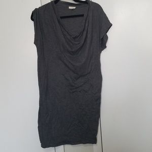 Joie soft draping neck tee shirt dress